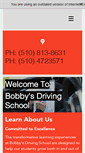 Mobile Screenshot of bobbysdrivingschool.com